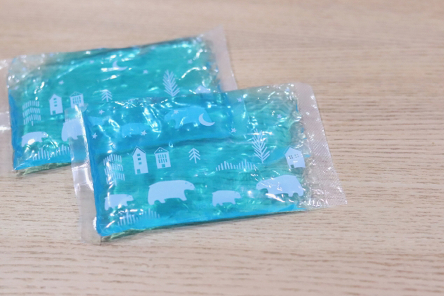 患部を冷やす